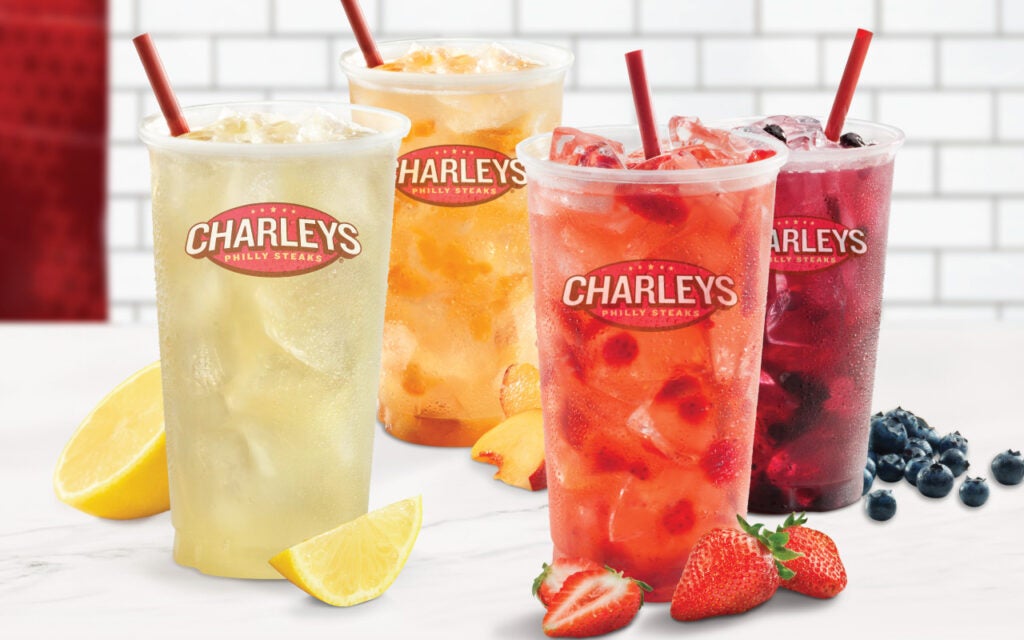 Official Charleys real fruit lemonade image.
